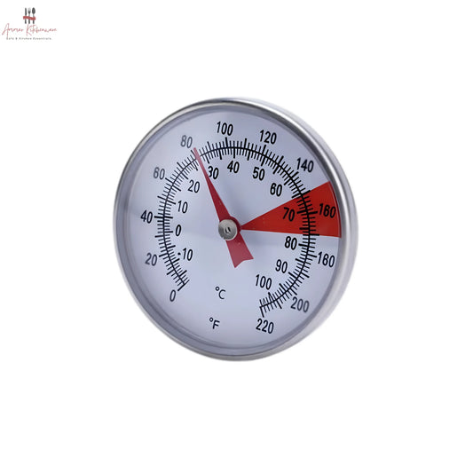 Stainless Steel Clip-on Cooking Thermometer