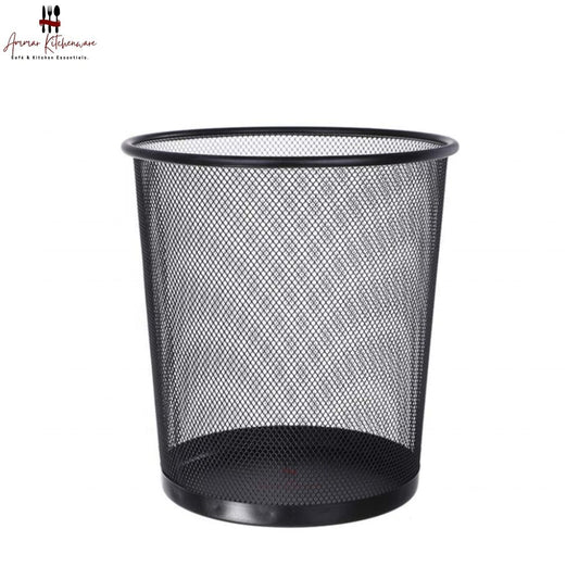 Metal Mesh Office Waste Paper Dustbin