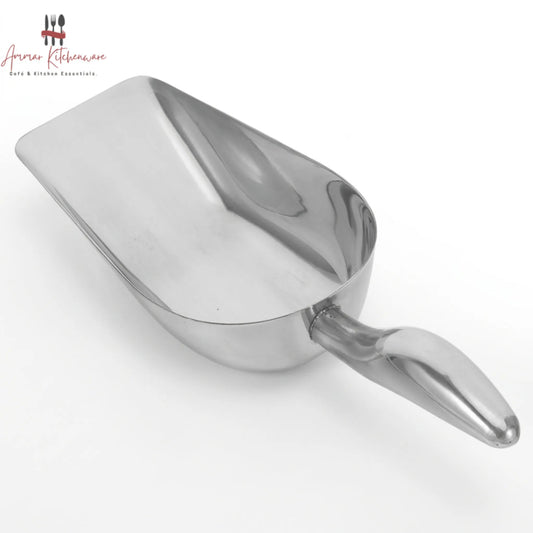 Stainless Steel Ice & Food Scoop Small