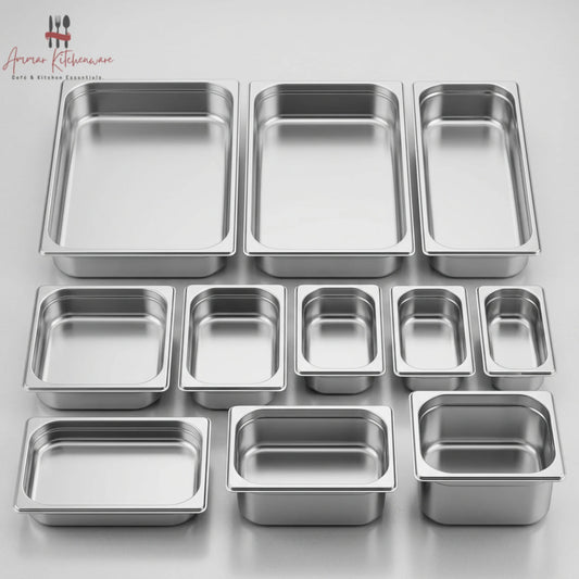 Stainless Steel Gastronorm GN Pan - Commercial Food Pan