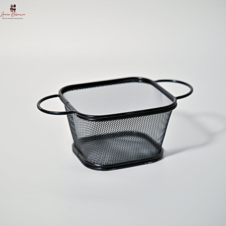 Stainless Steel Mesh French Fries Serving Basket