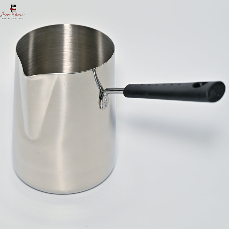 Stainless Steel Milk Warmer with Handle