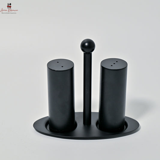 Elegant Stainless Steel Salt and Pepper Shaker Set