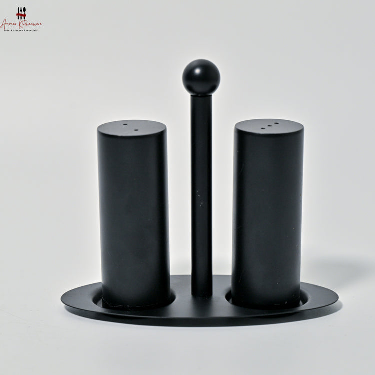 Elegant Stainless Steel Salt and Pepper Shaker Set