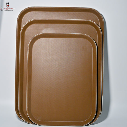 Rectangular Non Slip Restaurant Serving Tray