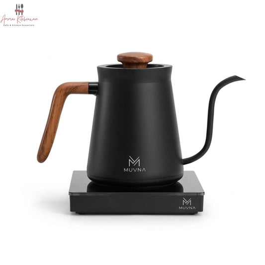 Muvna smart temperature control pour over kettle on digital heating base