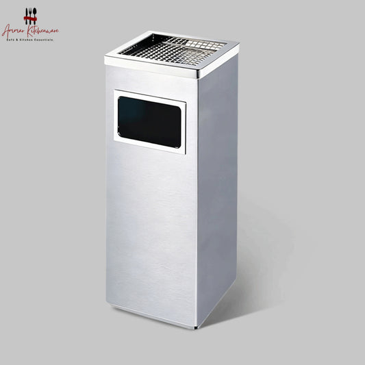 Standing Square Ashtray Bin