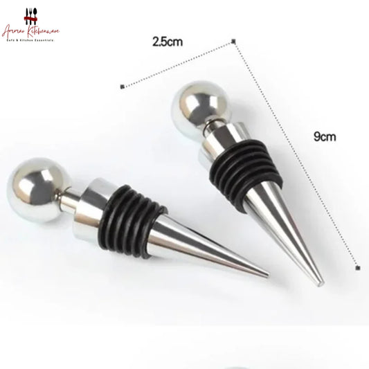 Stainless Steel Round Bottle Stopper