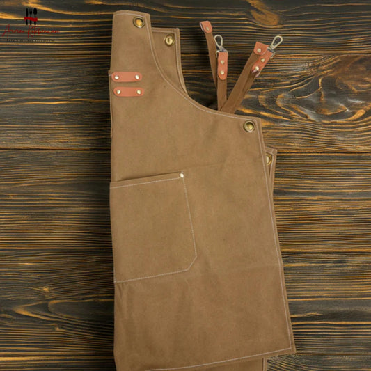 Barista Canvas Apron