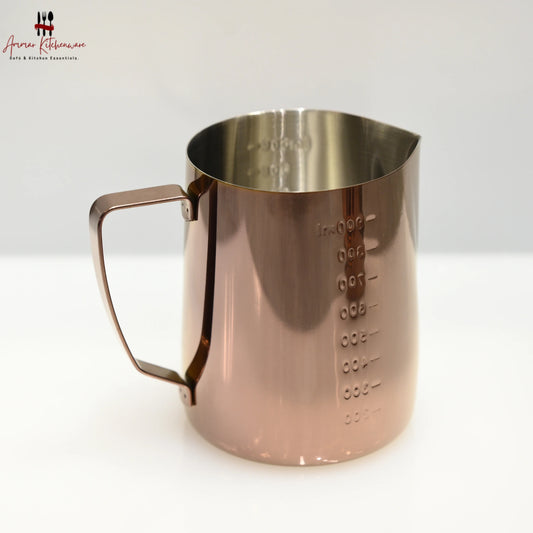 Copper Espresso Milk Steaming Pitcher