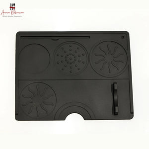 Silicone Espresso Tamping Mat with Portafilter Stand