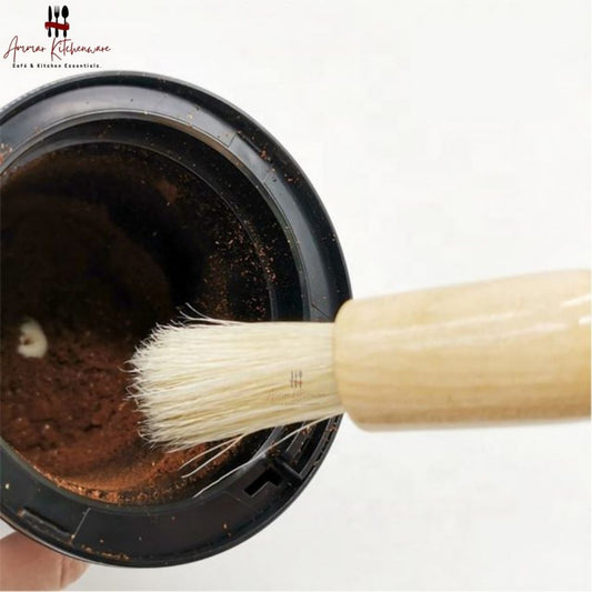 Wooden Coffee Grinder Cleaning Brush