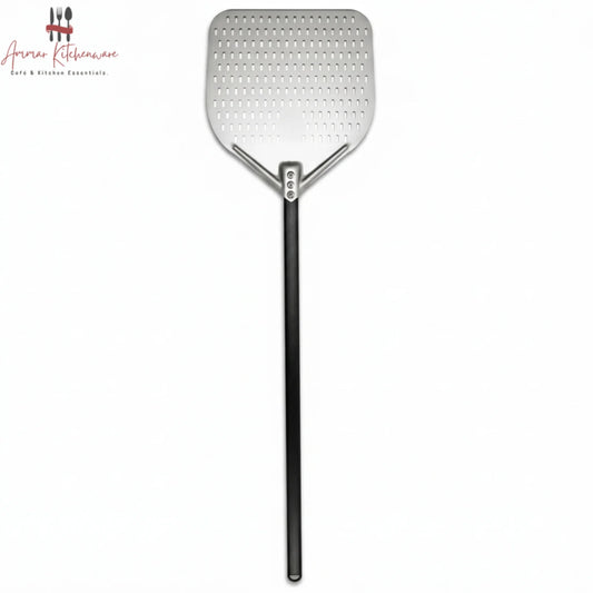 Commercial Perforated Pizza Peel with Long Handle
