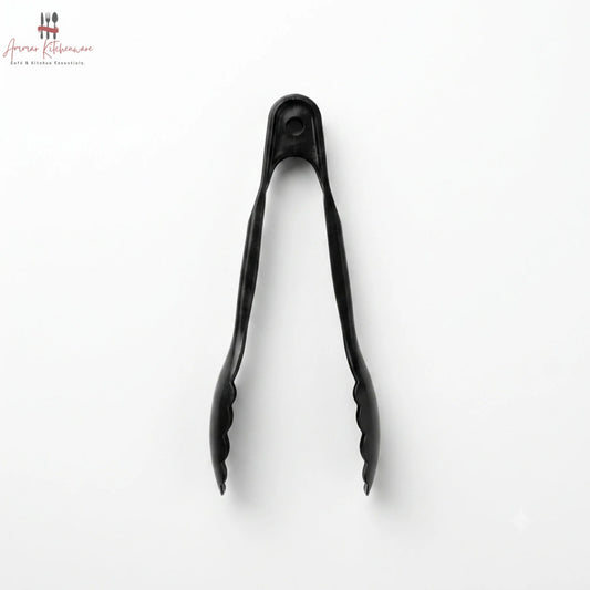 Heavy Duty Black Acrylic Food Serving Tong