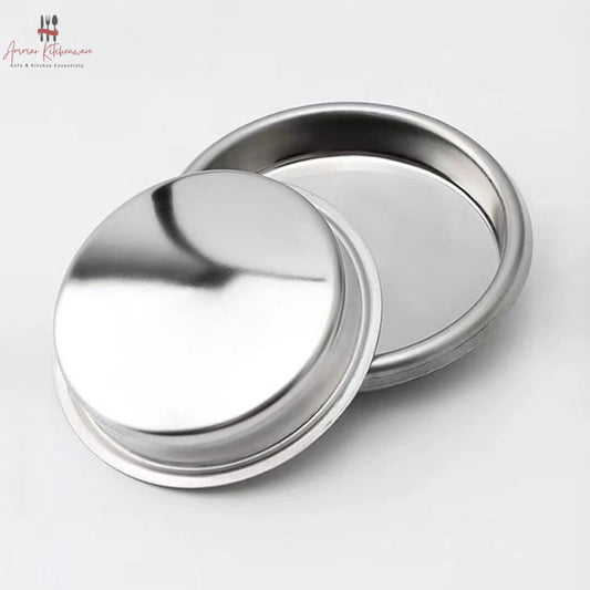 Stainless Steel Espresso Machine Blind Filter Basket