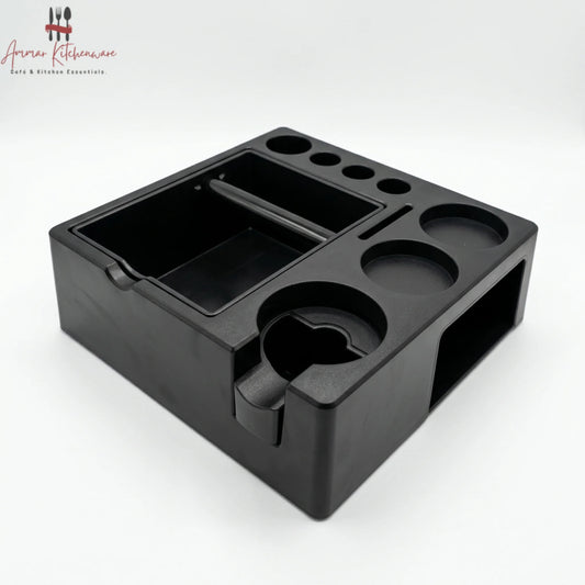 Espresso Tamping Station with Detachable Knock Box