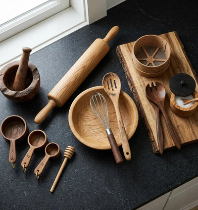 Wooden Kitchen Essentials