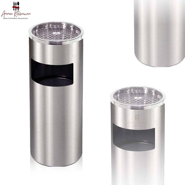 Standing Round Ashtray Bin