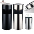 Standing Round Ashtray Bin