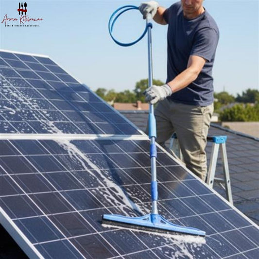 10ft Solar Panel Cleaning Mop With Water