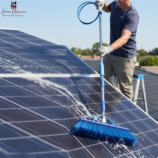 10ft Solar Panel Cleaning Mop With Water