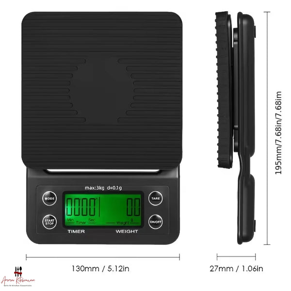 Smart Espresso Scale with Timer