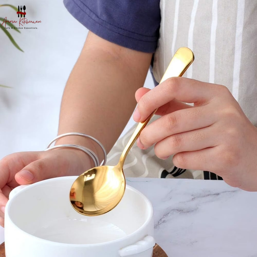 Round Head Stainless Steel Spoon