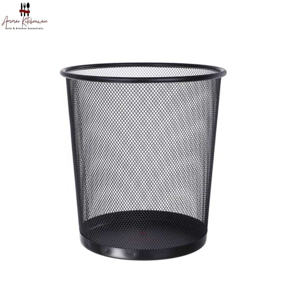 Metal Mesh Office Waste Paper Dustbin