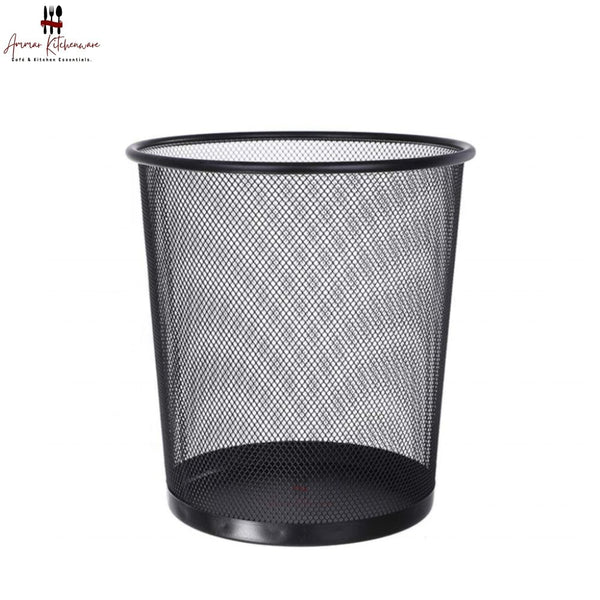 Metal Mesh Office Waste Paper Dustbin