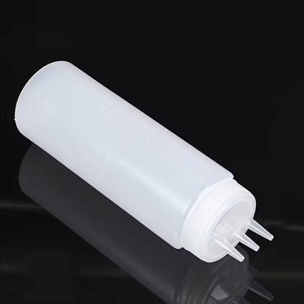 Refillable 3 nozzle Sauce Bottle