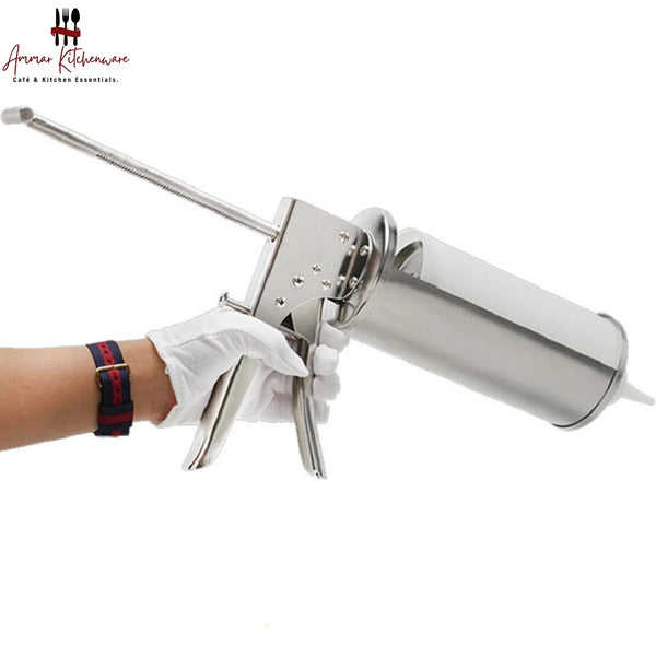 Stainless Steel Sauce Dispenser Gun