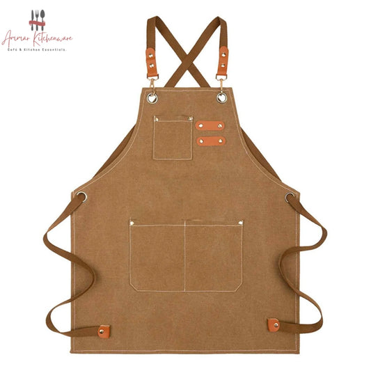 Barista Canvas Apron