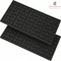 Silicone Bar Spill Mat with Embossed Bean Design