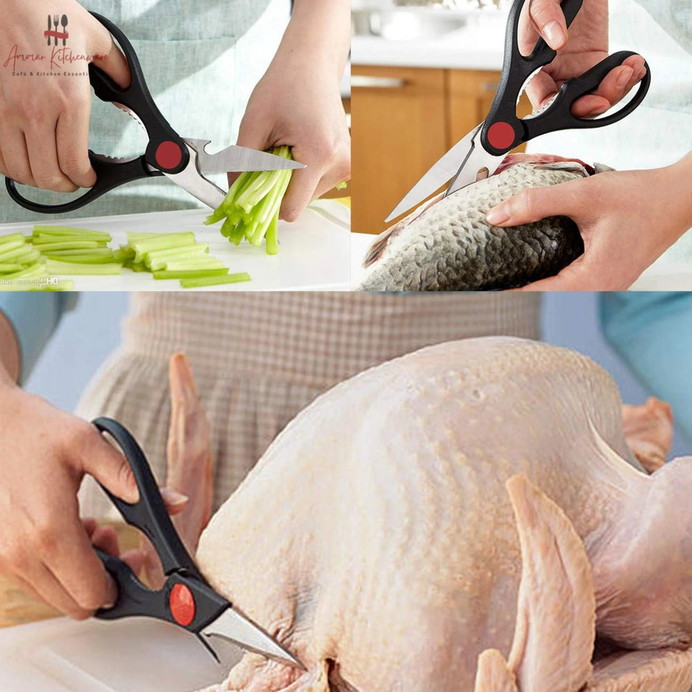 Multi Purpose Stainless Steel Kitchen Scissors