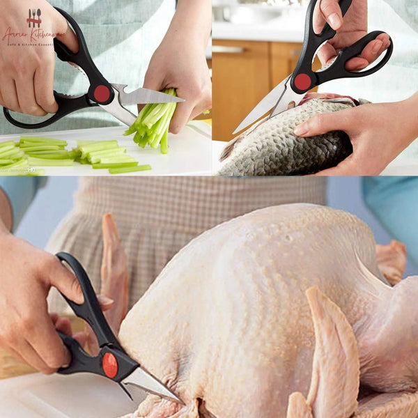 Multi Purpose Stainless Steel Kitchen Scissors