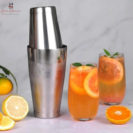 Boston Stainless Steel Cocktail Shaker