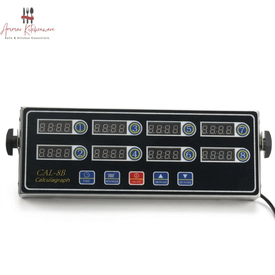 8 Channel Commercial Digital Kitchen Timer