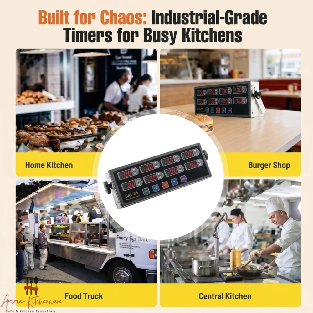 CAL-8B Commercial Digital Kitchen Timer