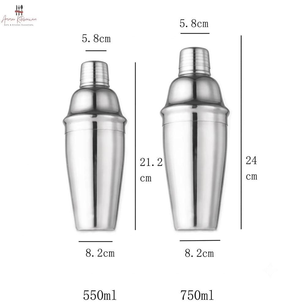 Stainless Steel Cocktail Shaker
