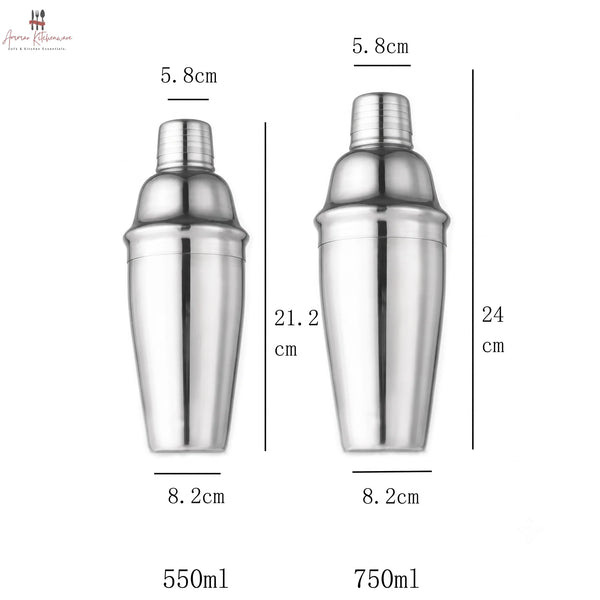 Stainless Steel Cocktail Shaker