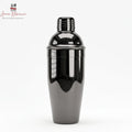 Glossy Black Stainless Steel Cocktail Shaker 750ml