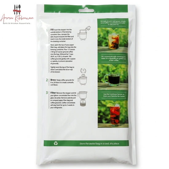 Cold Brew Paper Filter Bags