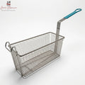 Stainless Steel Deep Fryer Basket with Coated Handle
