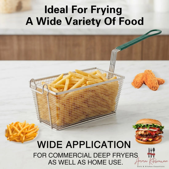 Stainless Steel Deep Fryer Basket