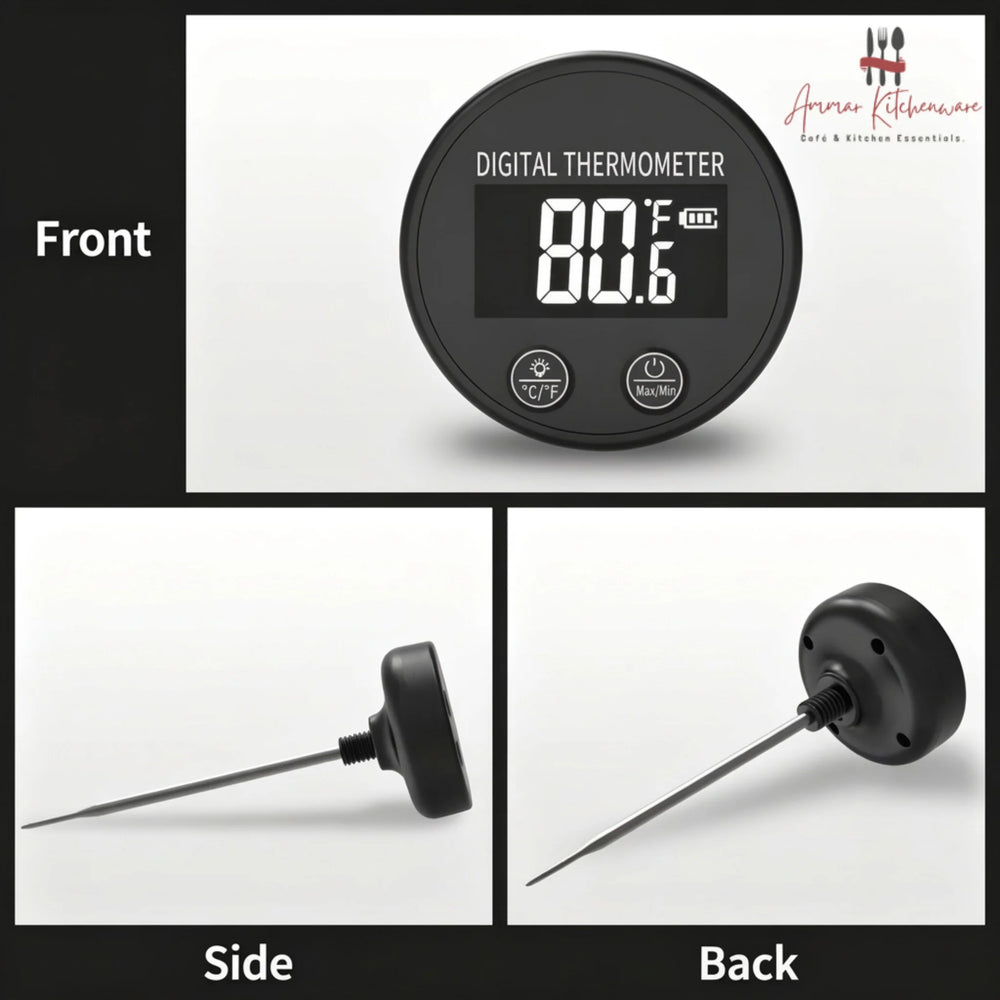 Digital Coffee and Milk Frothing Thermometer