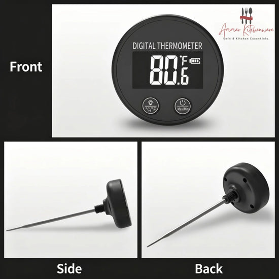 Digital Coffee and Milk Frothing Thermometer