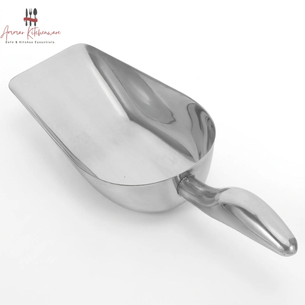 Stainless Steel Ice & Food Scoop Small