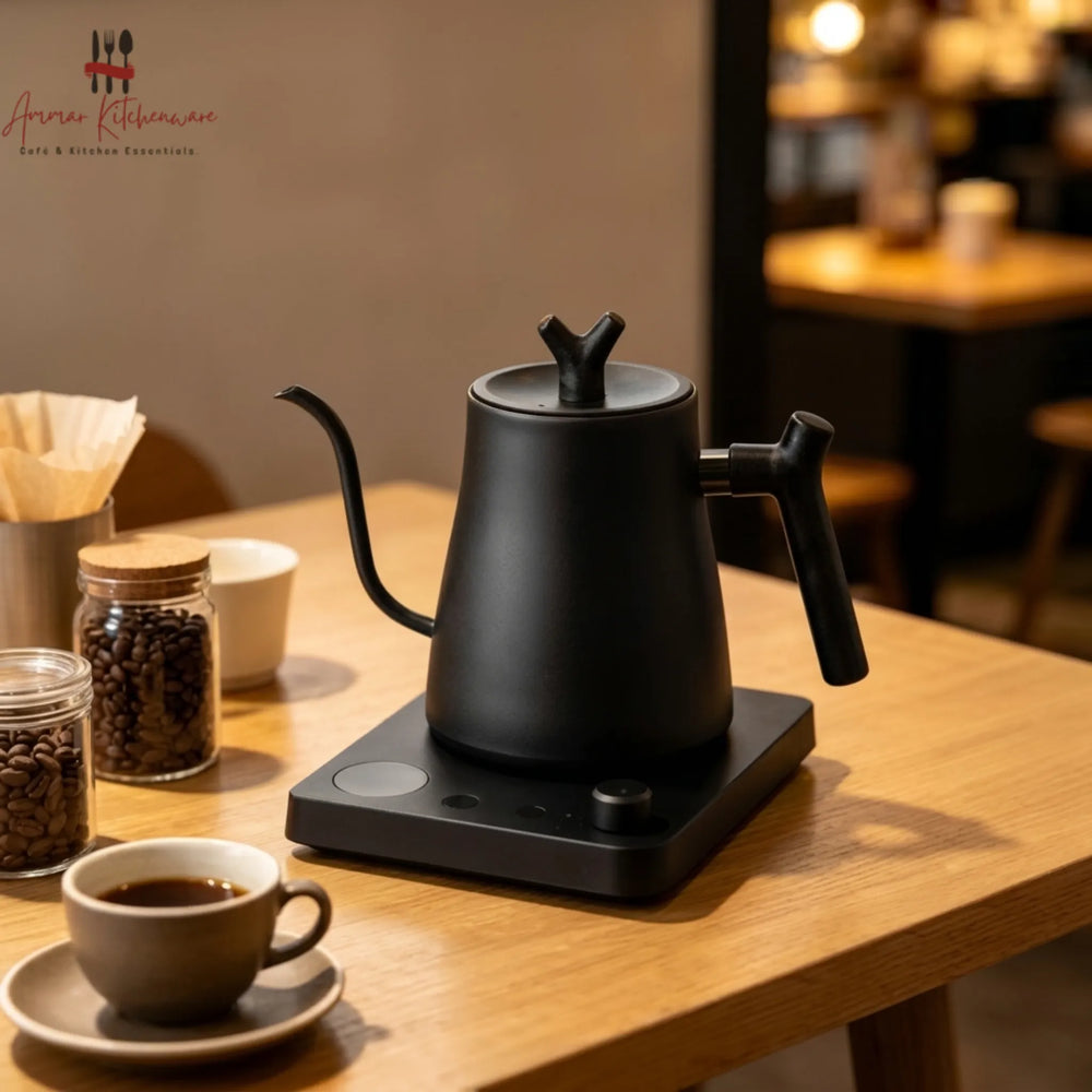 Electric Gooseneck Pour Over Coffee Kettle