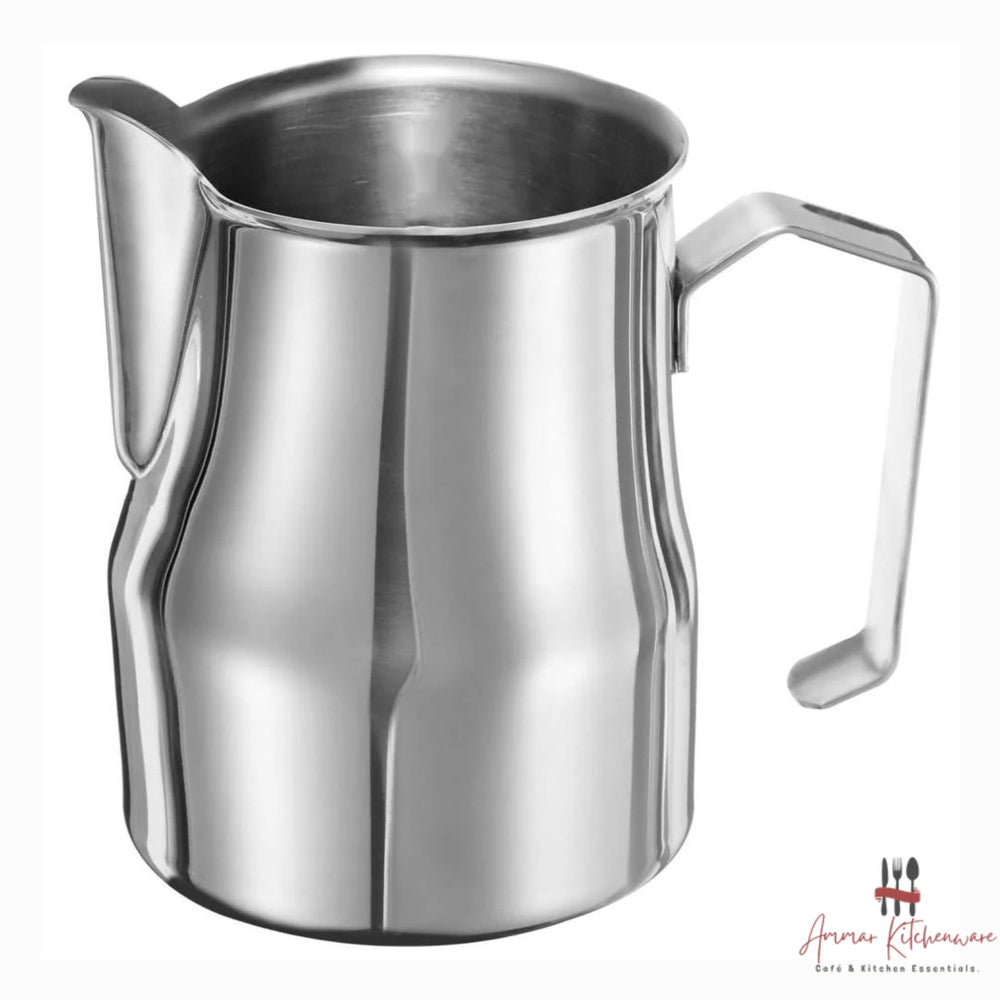 Italian style milk frothing pitcher
