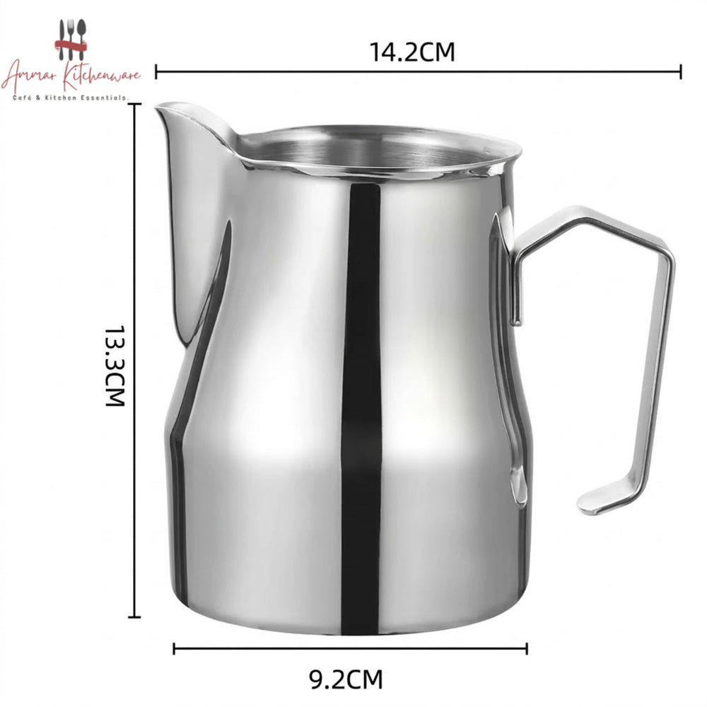 Italian Style Stainless Steel Milk Frothing Pitcher